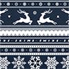 NAVY DEER FAIR ISLE