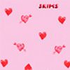 BABY PINK ARROWED HEARTS