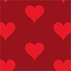 BRICK HEART HALFDROP