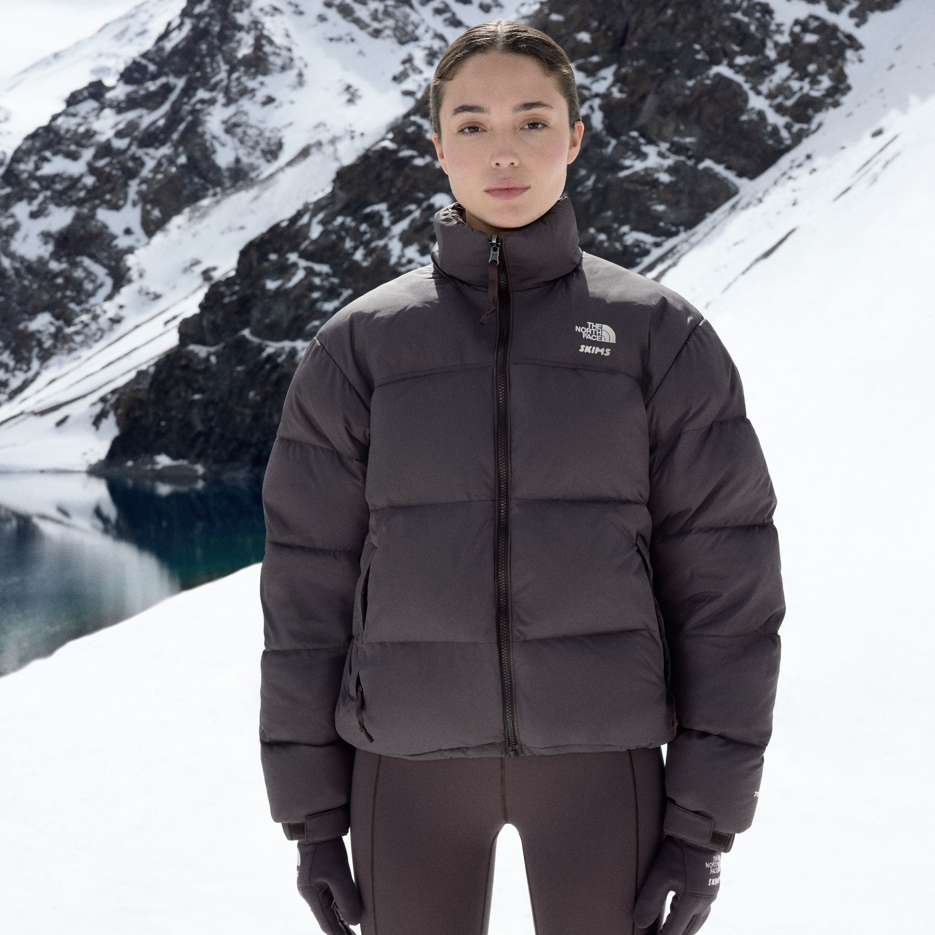 THE NORTH FACE X SKIMS 2000 RETRO NUPTSE JACKET | KYANITE | SKIMS